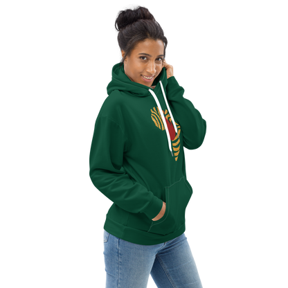 "Lit from the Continent" Unisex Hoodie