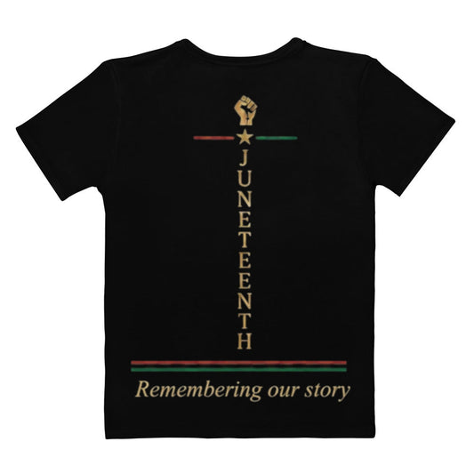 Freedom Delayed Not Denied – Juneteenth Women's Graphic Tee