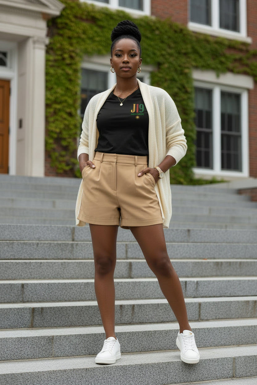 J19 – Juneteenth Women's Graphic Tee