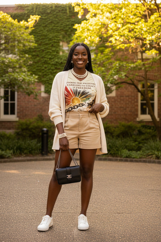Carrying Our Legacy – Juneteenth Women's Graphic Tee