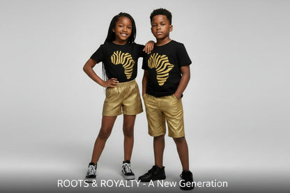 Africa Gold Kids Unisex Tee