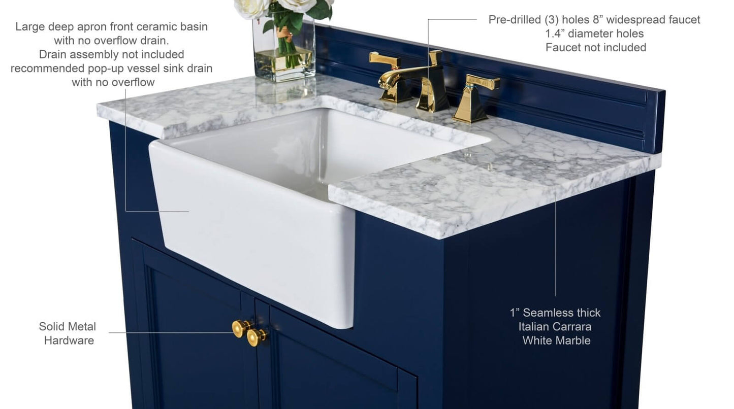 Adeline 36" Bath Vanity Set