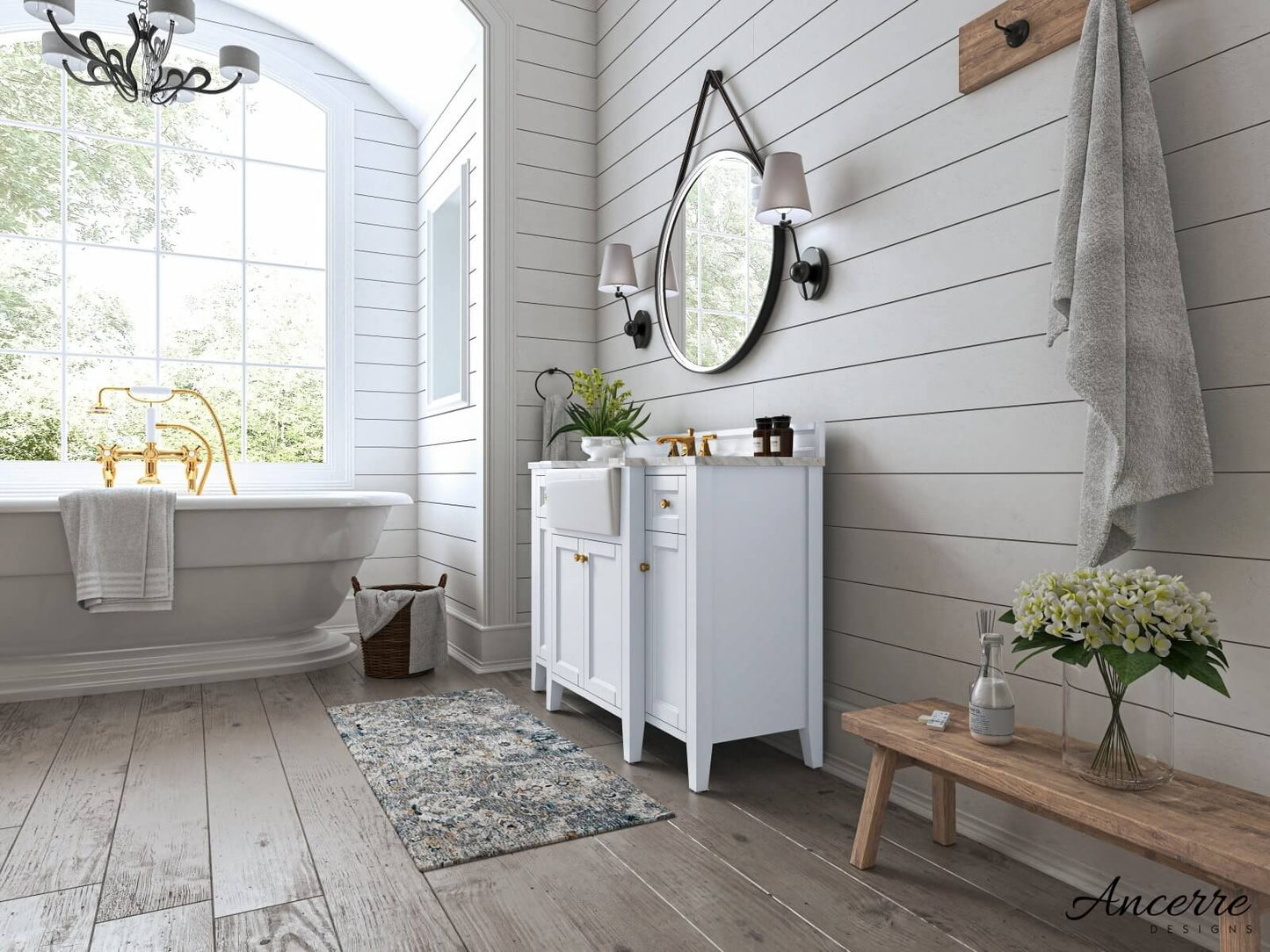 Adeline 48" Bath Vanity Set