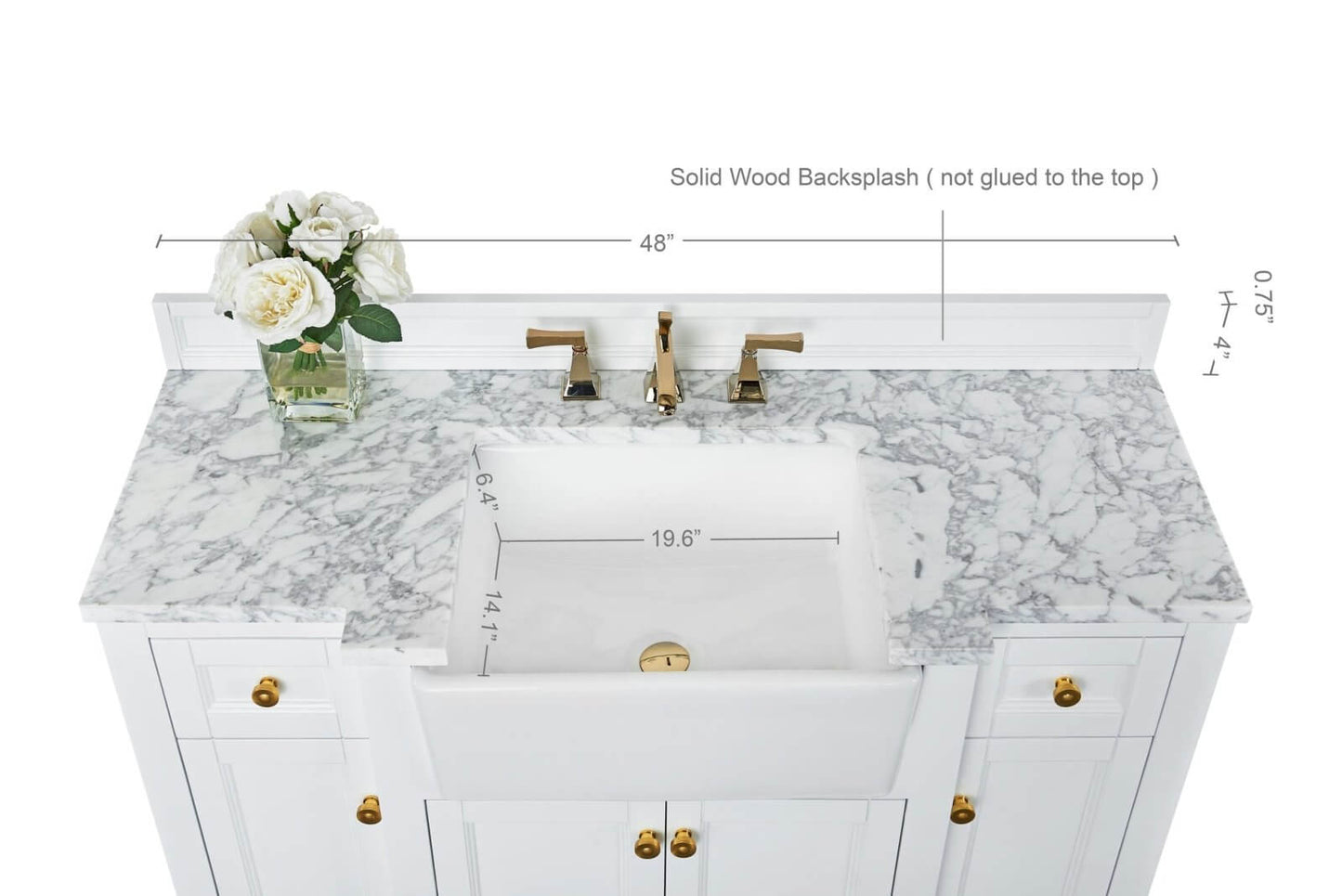 Adeline 48" Bath Vanity Set