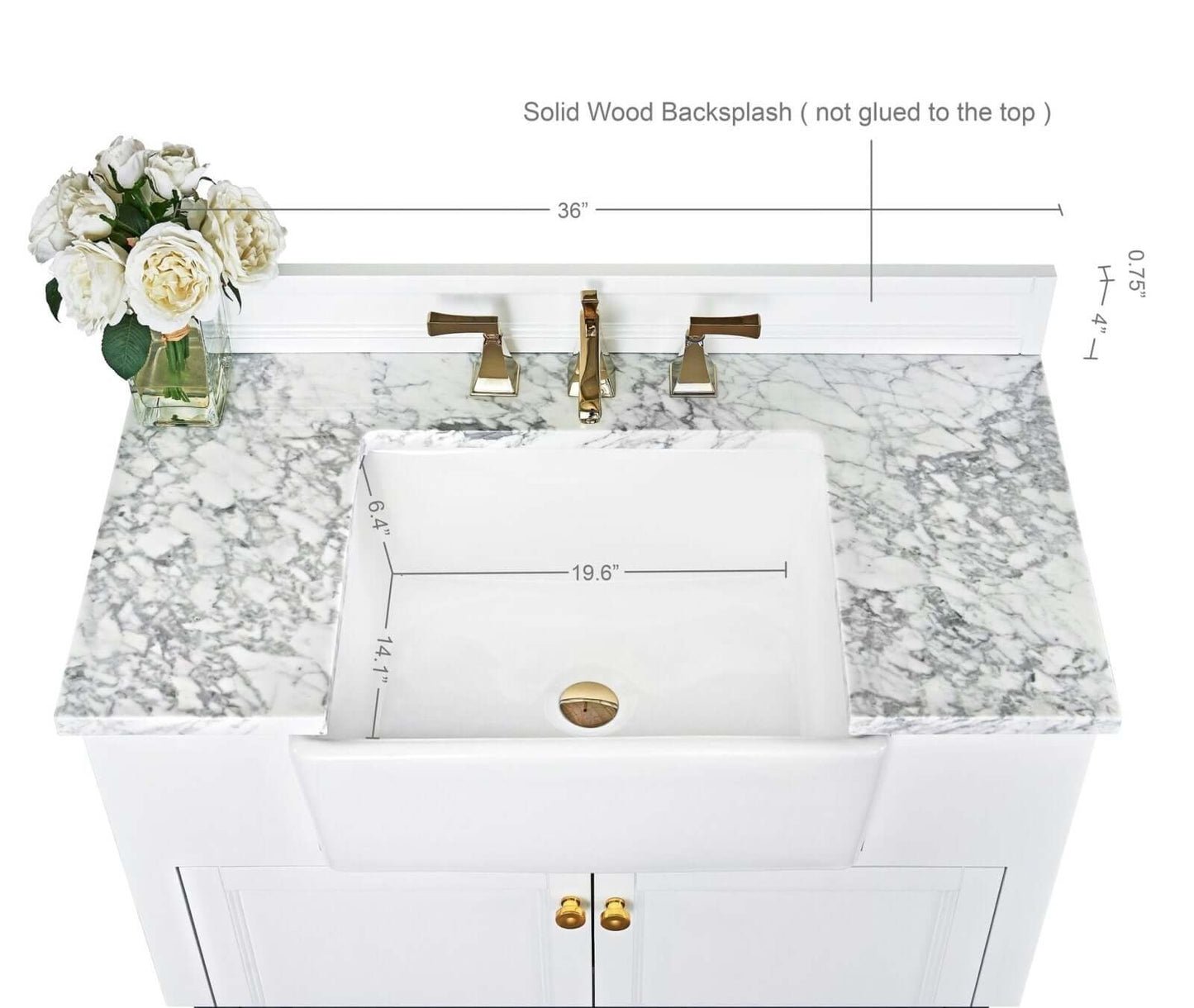 Adeline 36" Bath Vanity Set