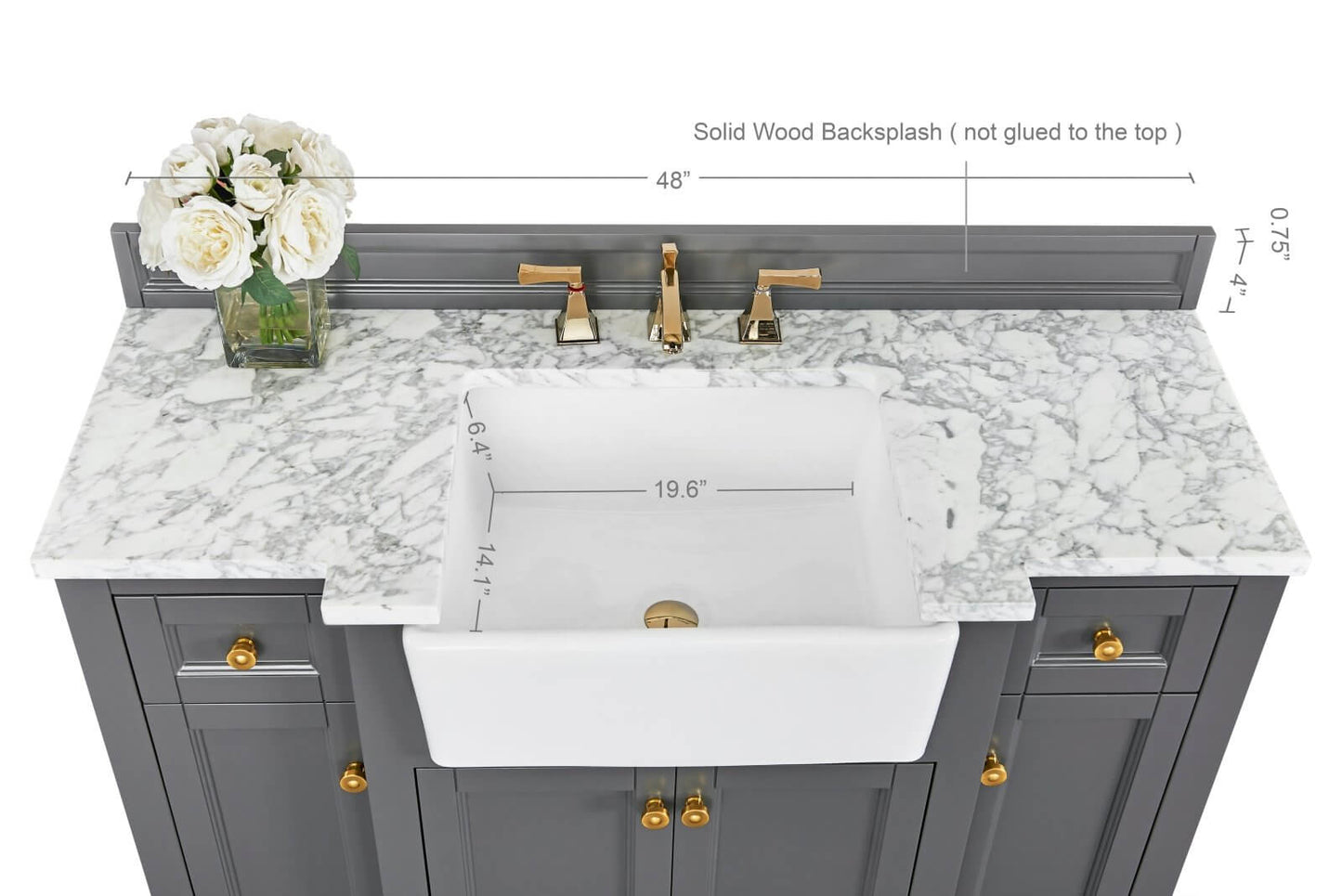 Adeline 48" Bath Vanity Set