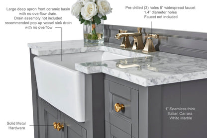 Adeline 48" Bath Vanity Set