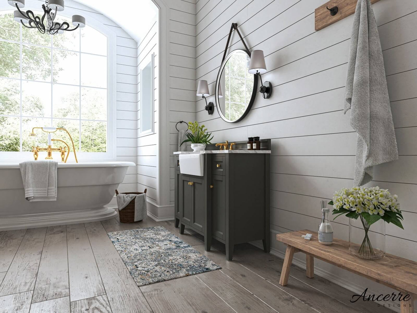 Adeline 48" Bath Vanity Set