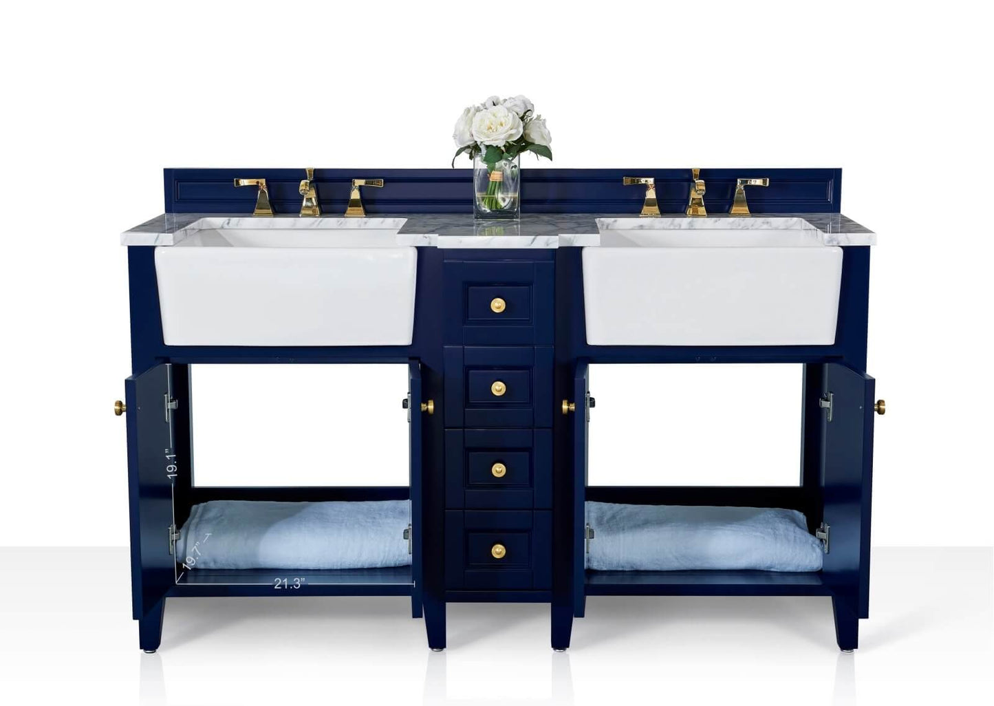 Adeline 60" Bath Vanity Set
