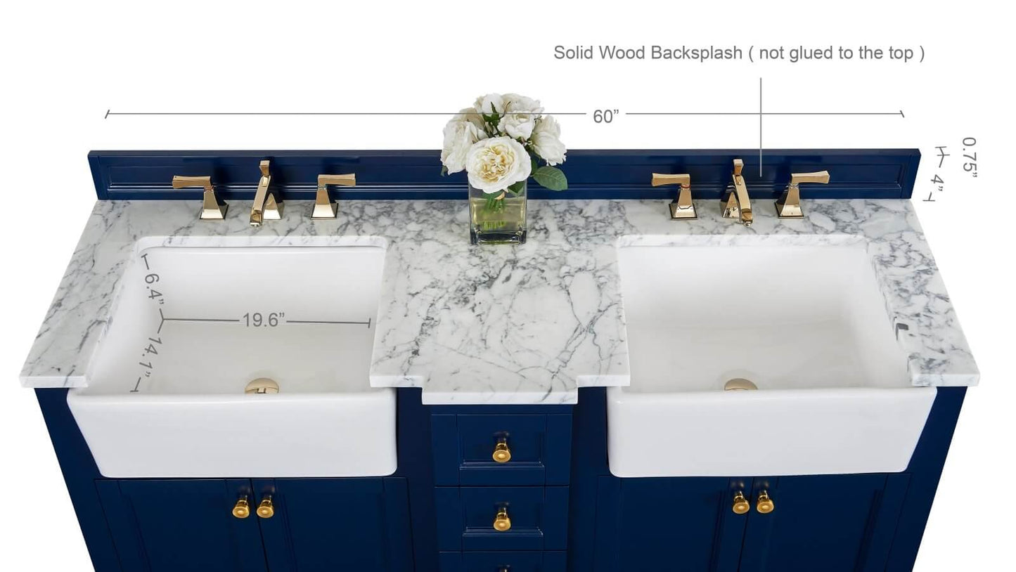 Adeline 60" Bath Vanity Set