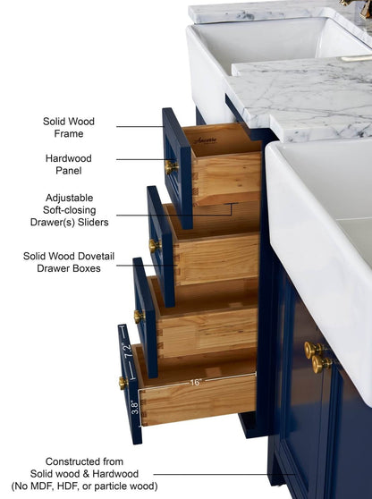 Adeline 60" Bath Vanity Set