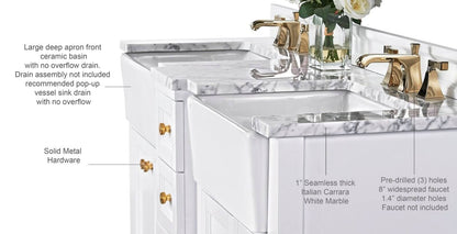 Adeline 60" Bath Vanity Set