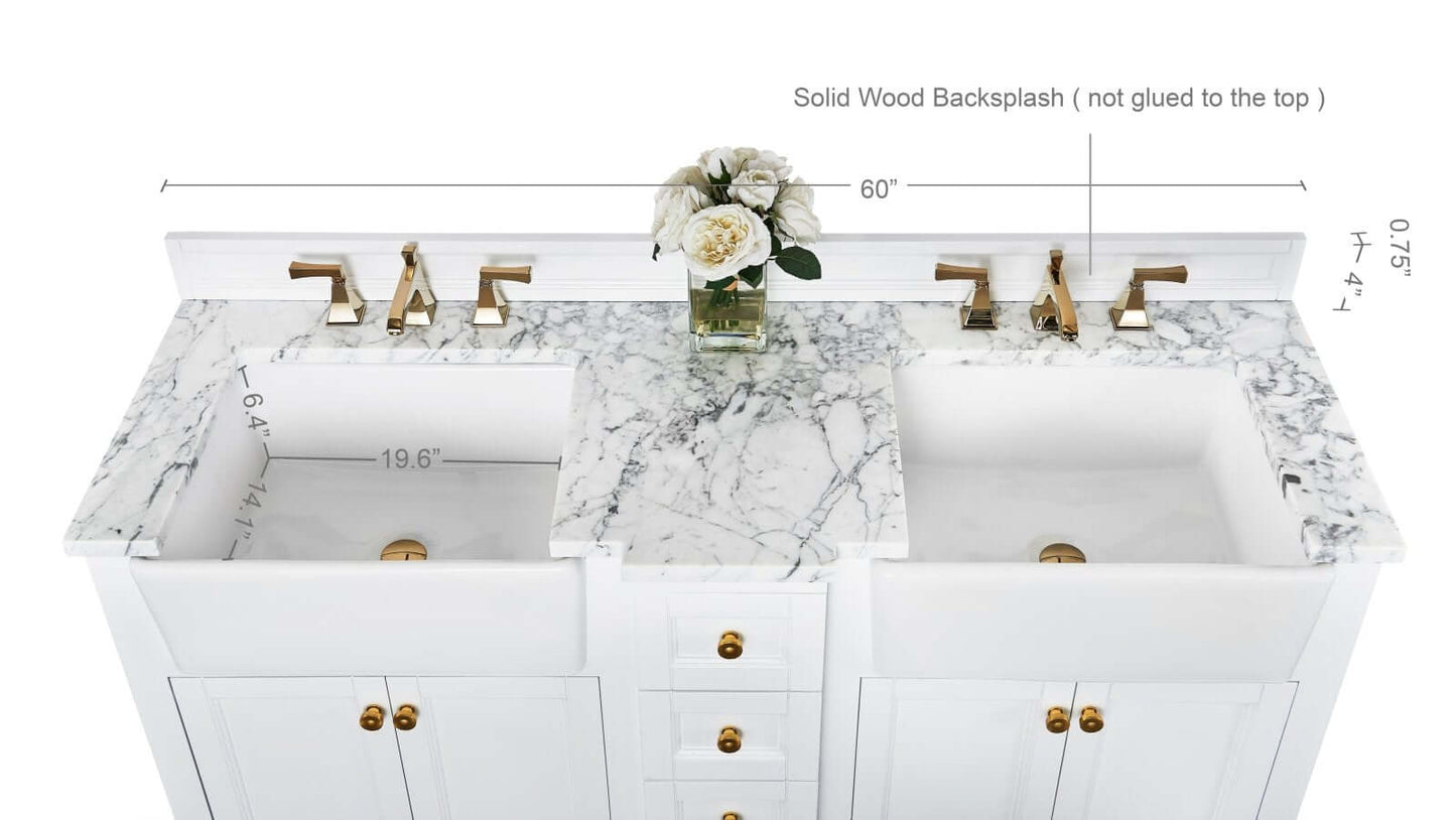 Adeline 60" Bath Vanity Set