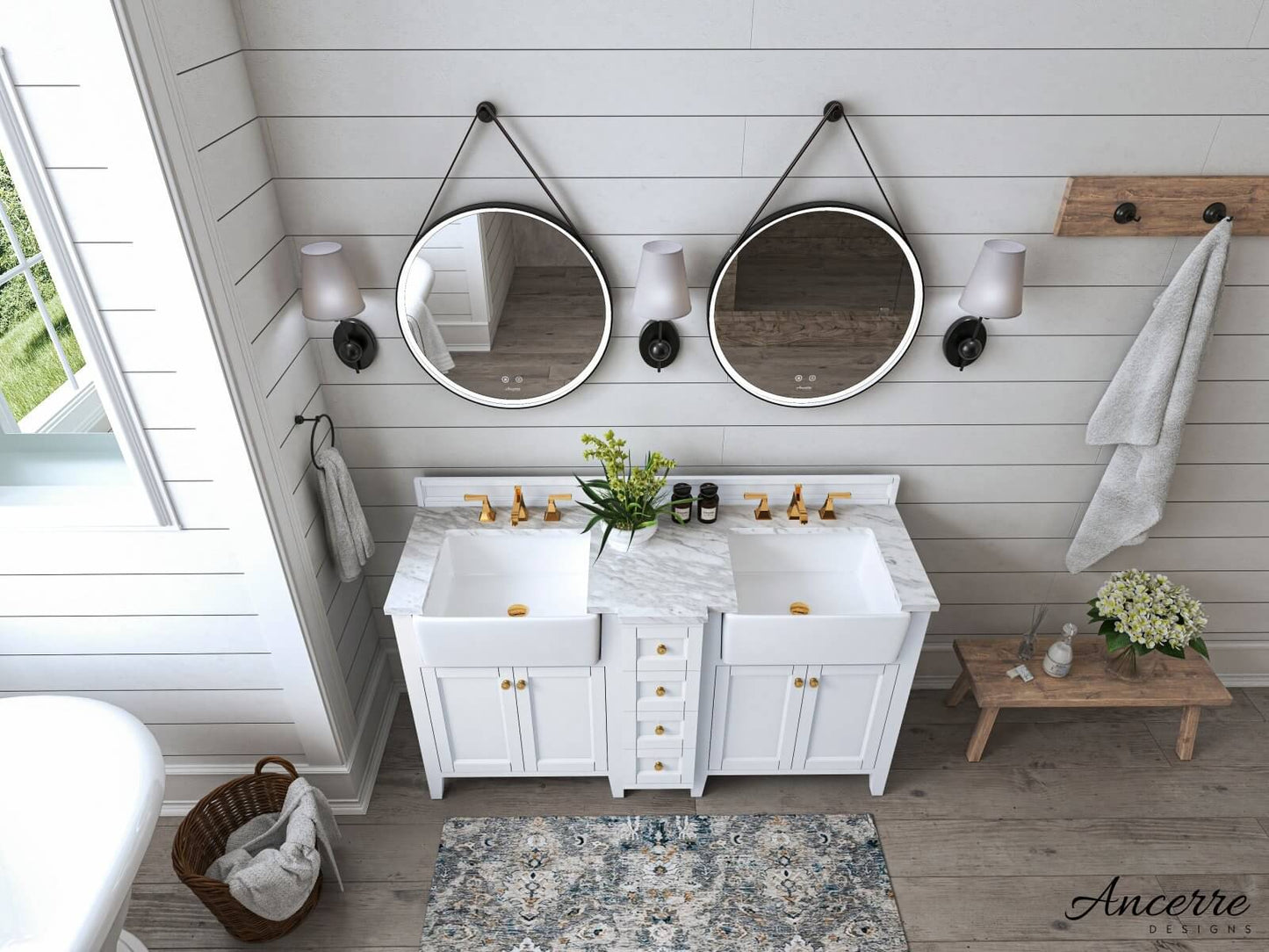 Adeline 60" Bath Vanity Set