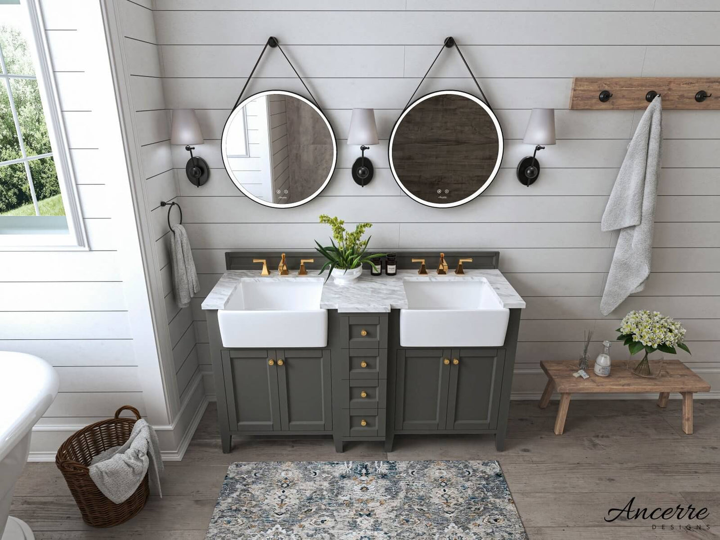 Adeline 60" Bath Vanity Set