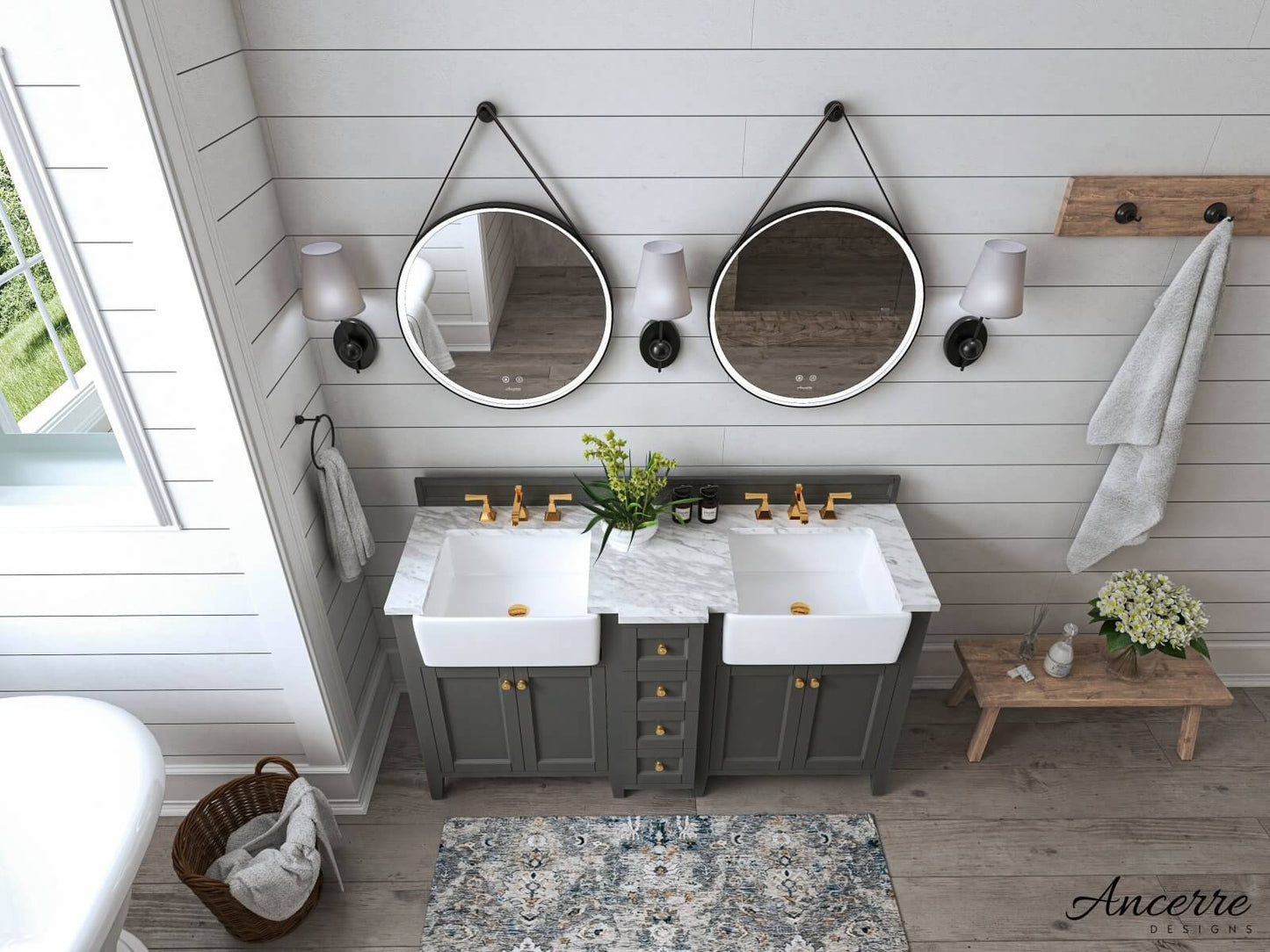 Adeline 60" Bath Vanity Set