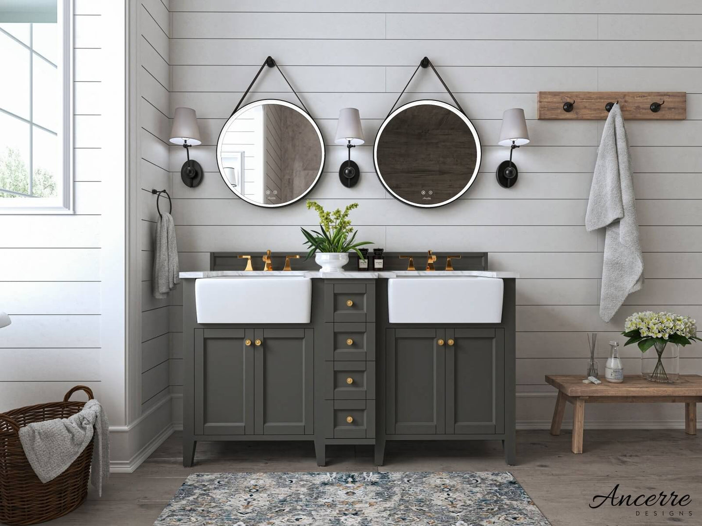Adeline 60" Bath Vanity Set