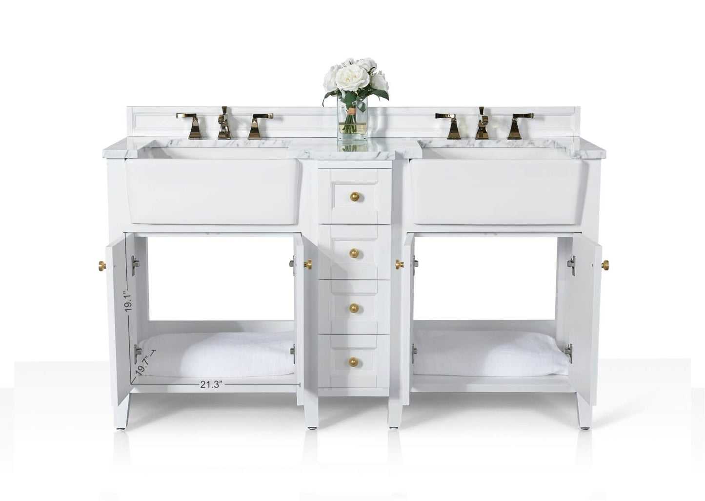 Adeline 60" Bath Vanity Set