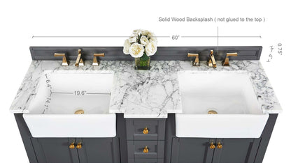 Adeline 60" Bath Vanity Set
