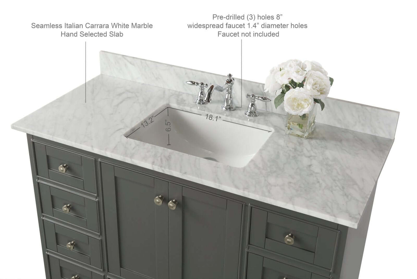 Audrey 48" Bath Vanity Set