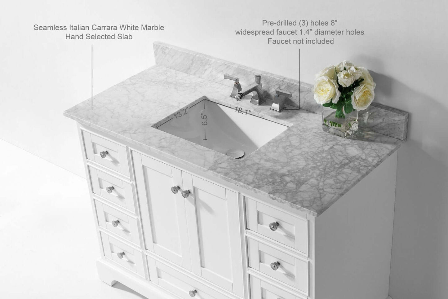 Audrey 48" Bath Vanity Set