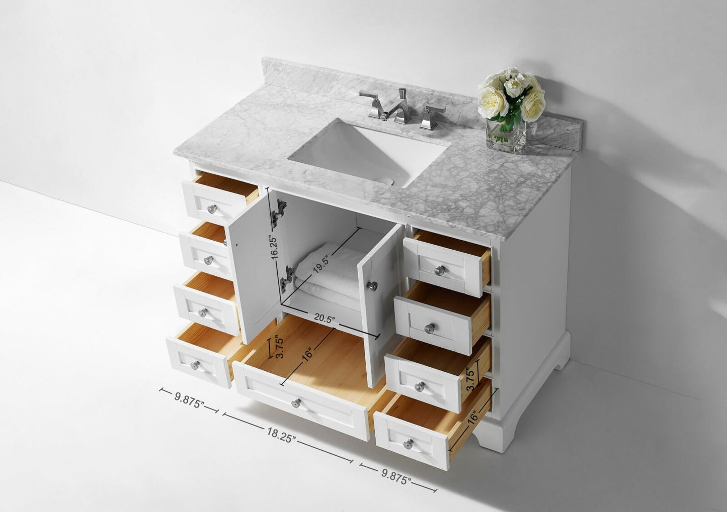 Audrey 48" Bath Vanity Set