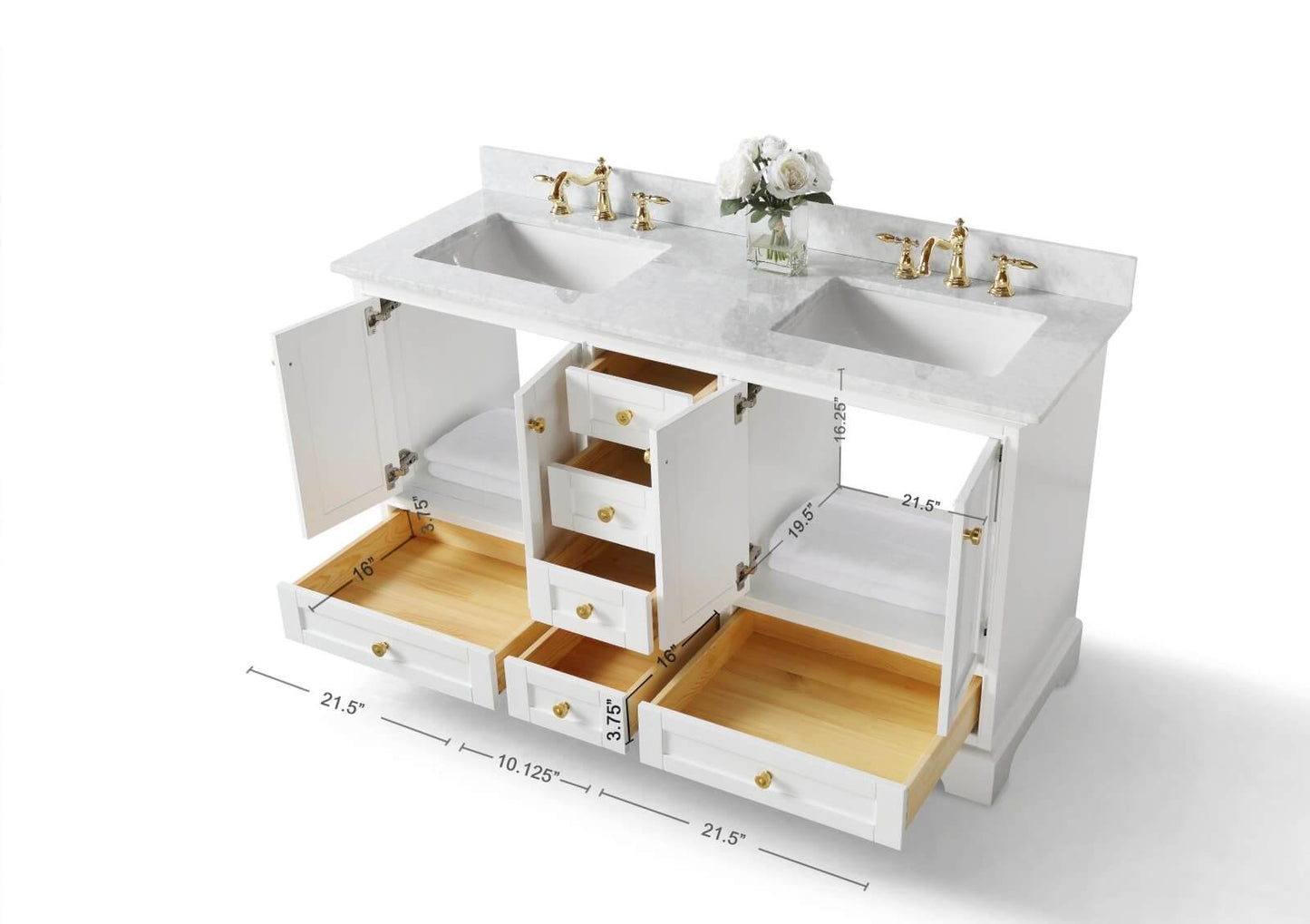 Audrey 48" Bath Vanity Set