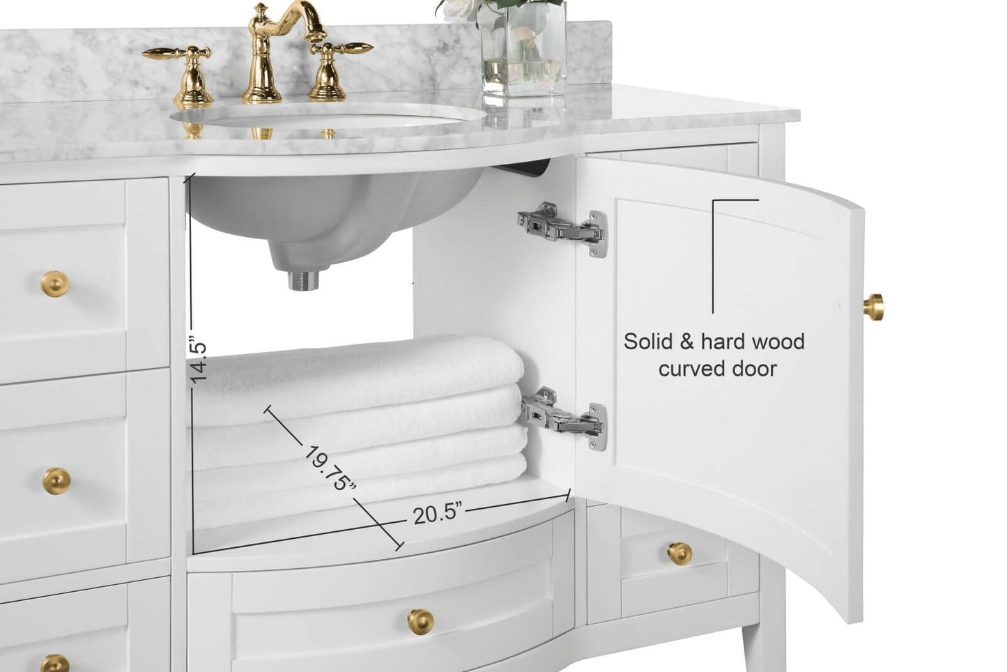 Lauren 48" Bath Vanity Set