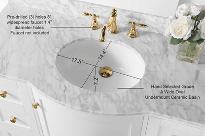 Lauren 48" Bath Vanity Set