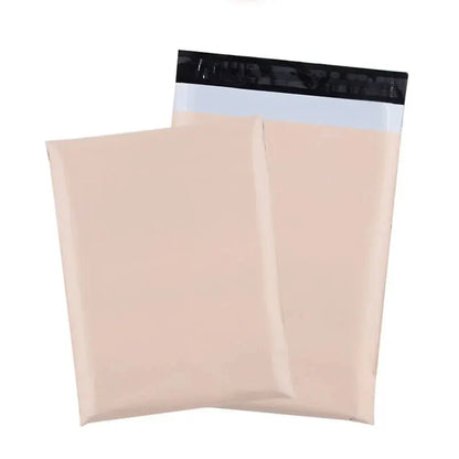 Apricot 50Pcs/lots Mailer Courier Bag Eco-Friendly Biodegradable Bags