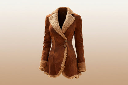 Women’s Thick Fleece Fur Lined Winter Coat