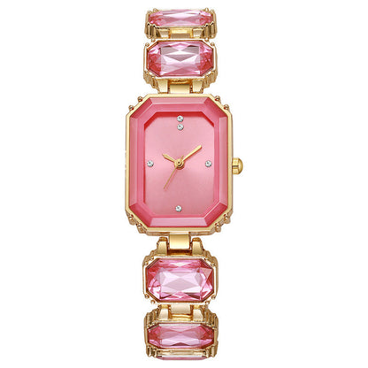 Womens Watch Colorful Emerald Green Luxurious And Understated