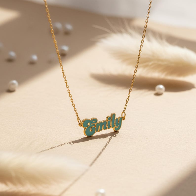Personalized Cursive Name Necklace