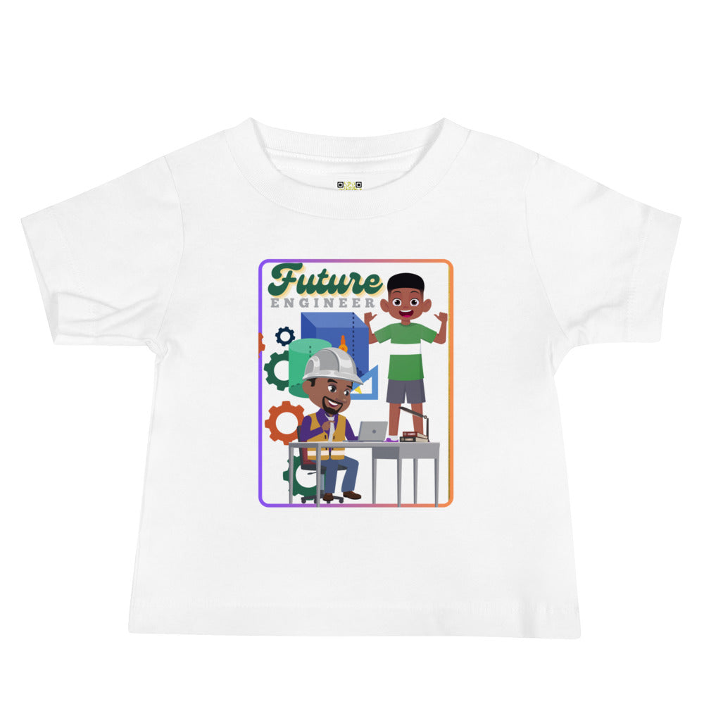 Future Engineer Short Sleeve Baby Jersey Tee for Boys