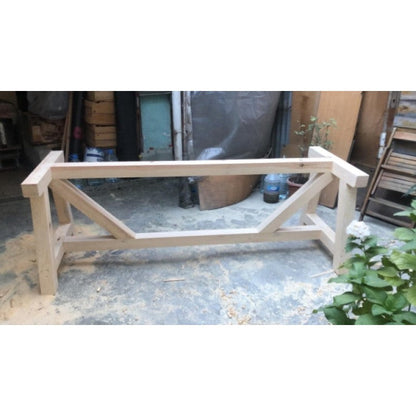 Lightweight Concrete Rectangular Dining Table 35.5 x 71 Inch