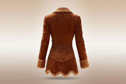 Women’s Thick Fleece Fur Lined Winter Coat