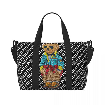 Bear Shoulder Beach Bag