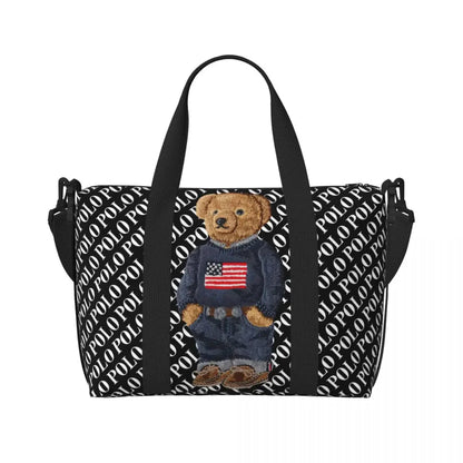 Bear Shoulder Beach Bag
