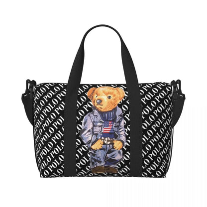Bear Shoulder Beach Bag