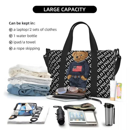 Bear Shoulder Beach Bag