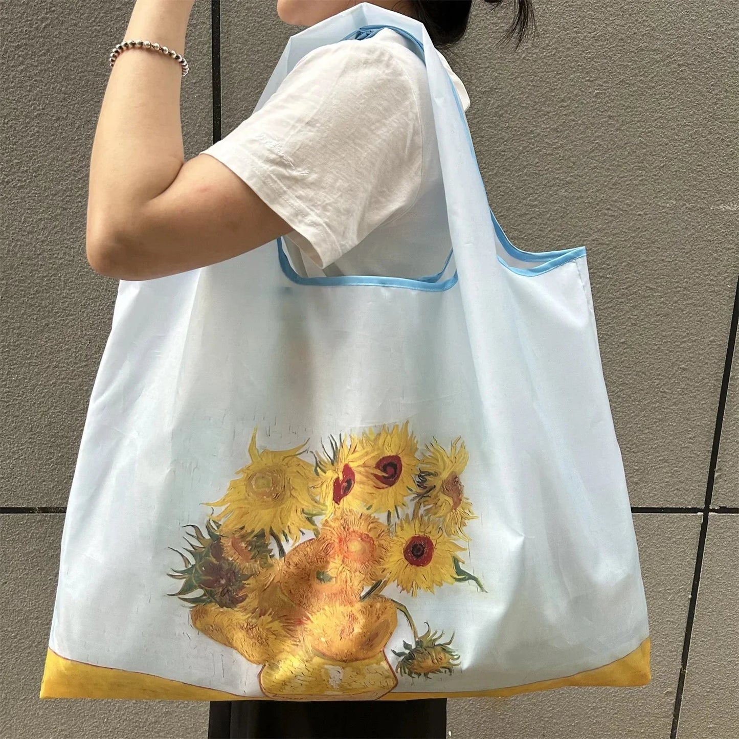 Big Pocket Nylon Grocery Grocery or Shopping Bag