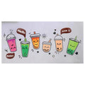 Boba Store Wall Decoration – Vibrant and Easy to Install