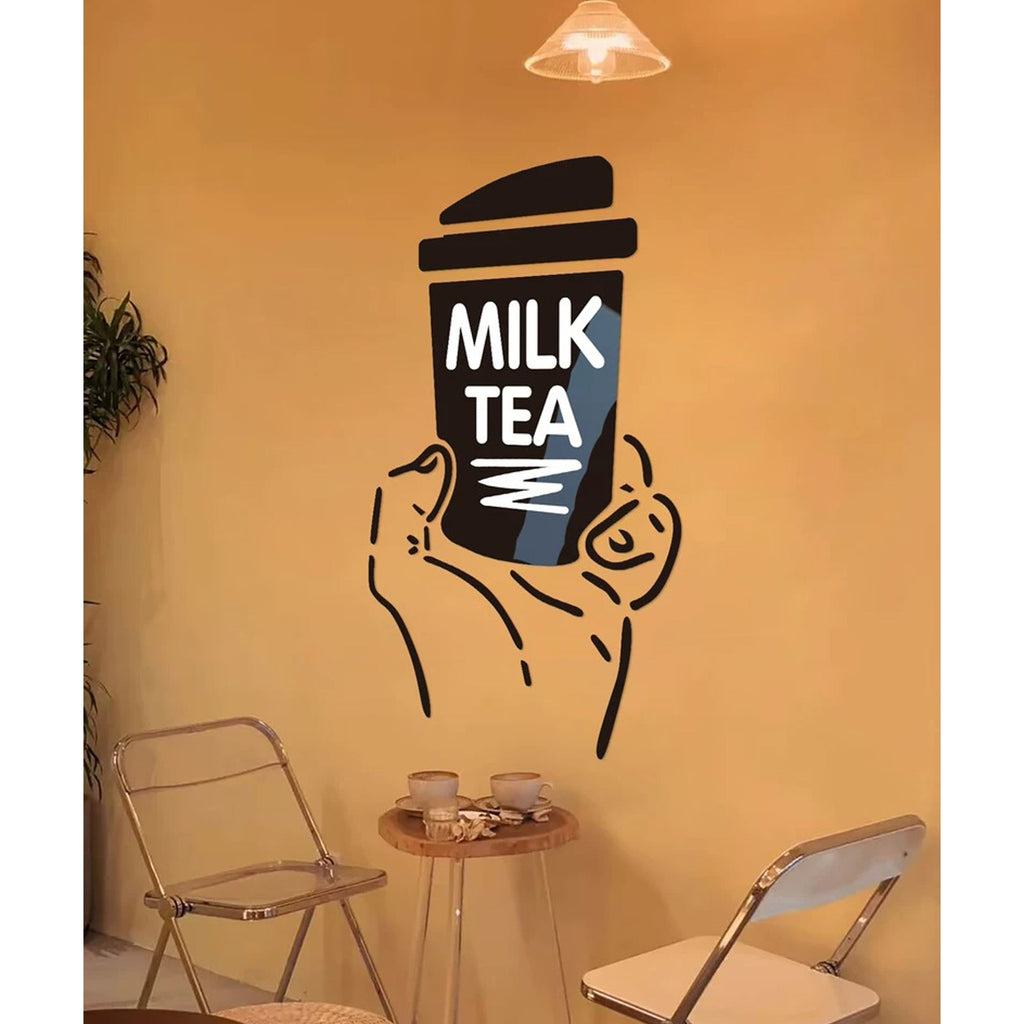 Boba Wall Art Decor – Acrylic Cafe and Tea Shop Decoration