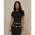 Slim-Fit Solid Color Combed Cotton Top – 3 Colors, S–L