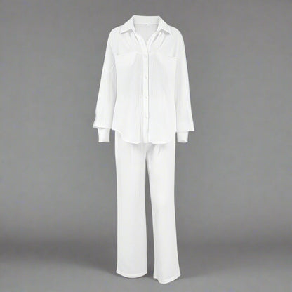 Women's Casual Solid Color Lounge Set