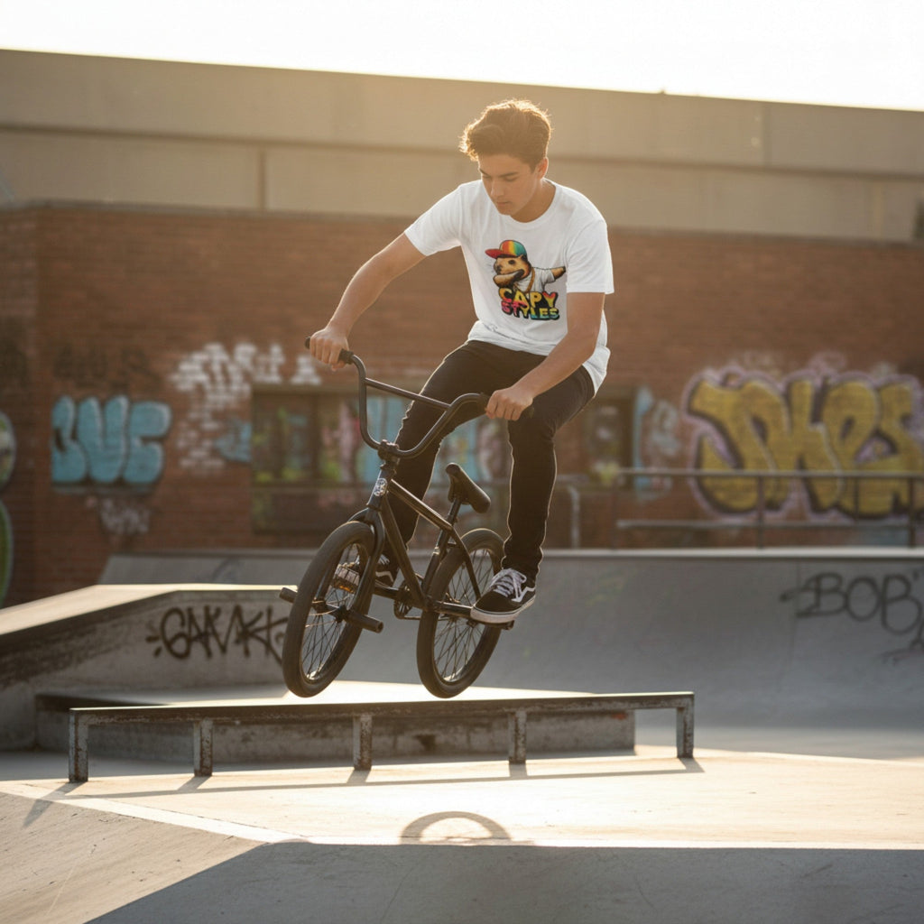 Capybara Graphic T Shirt Capy Styles Streetwear Skating Casual Tee