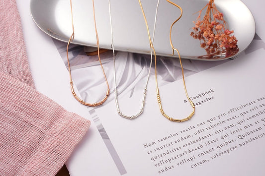 Morse Code Custom Name Necklace