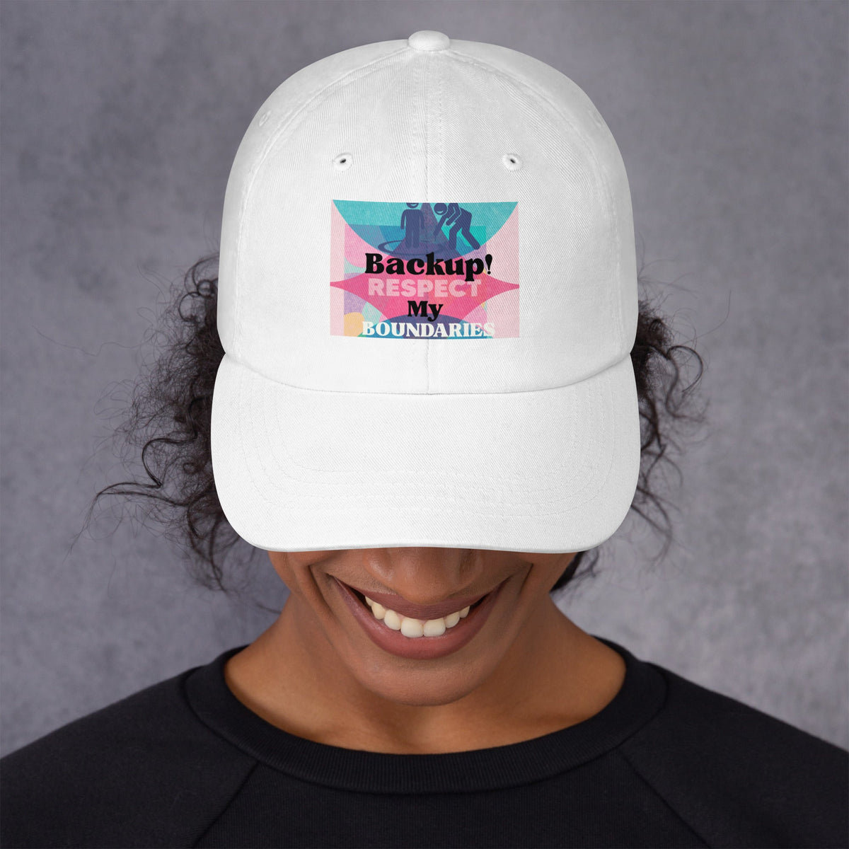 Respect My Boundaries  – Low Profile Adjustable Cap