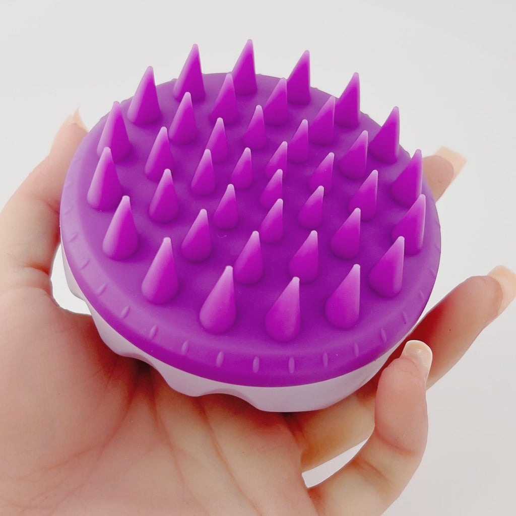 Shampoo Scalp Scrubber Brush for Shower and Hair Cleaning