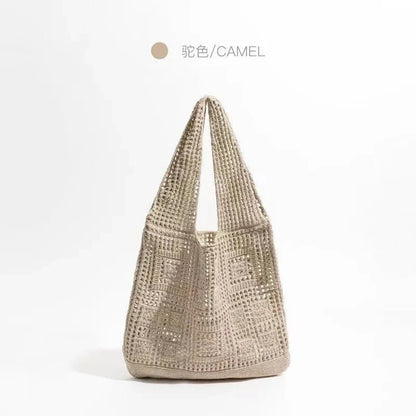 Crochet Tote Bag, Fairy Hobo Bag